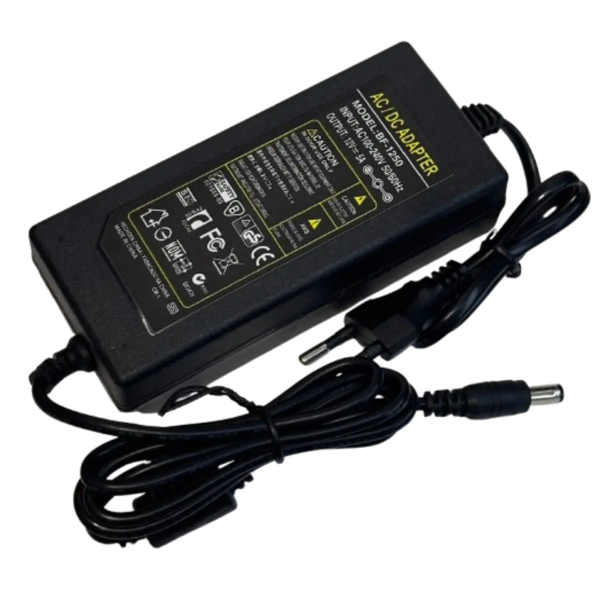 AC/DC 12V 5A power adapter