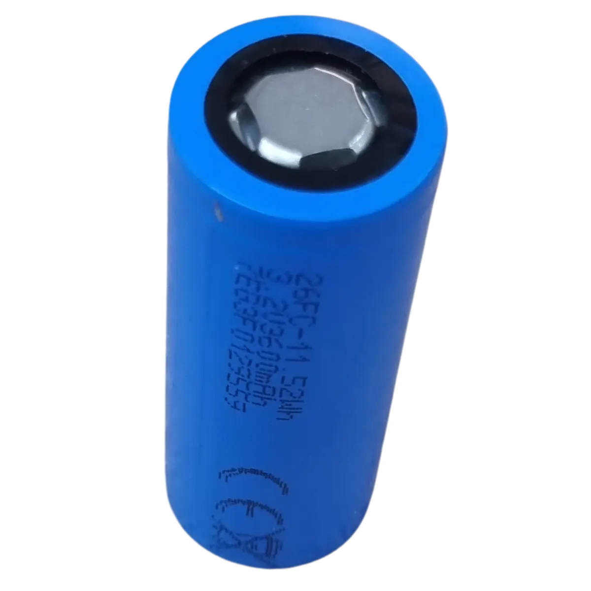 Accu 26650 LiFePO4 3.2V 3600mAh LFP flat top sans pattes