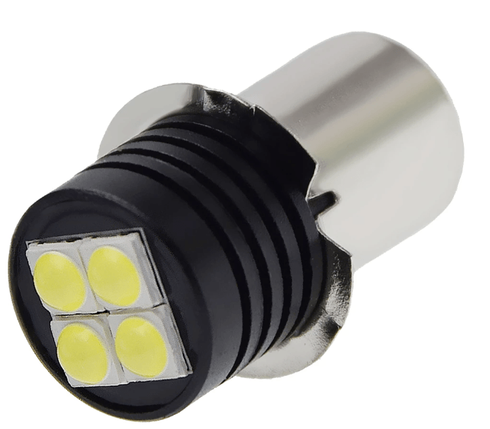 Ampoule LED P13,5S 6V pour lampe de poche Maglite Accessoires Energie