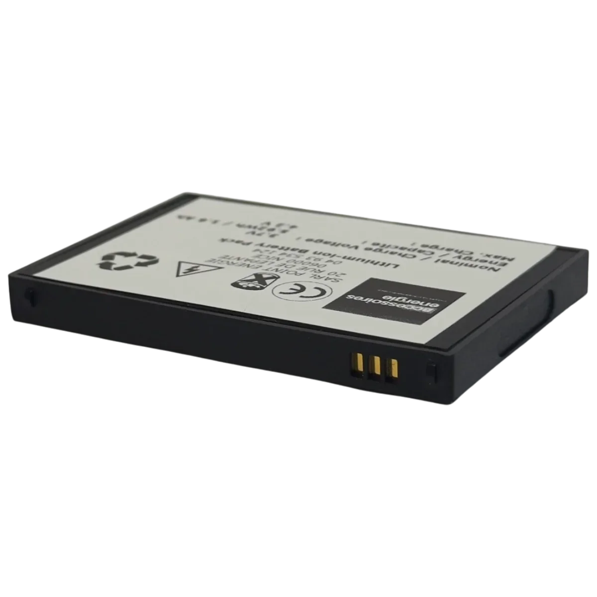 Batterie pour Assa Abloy de biais 