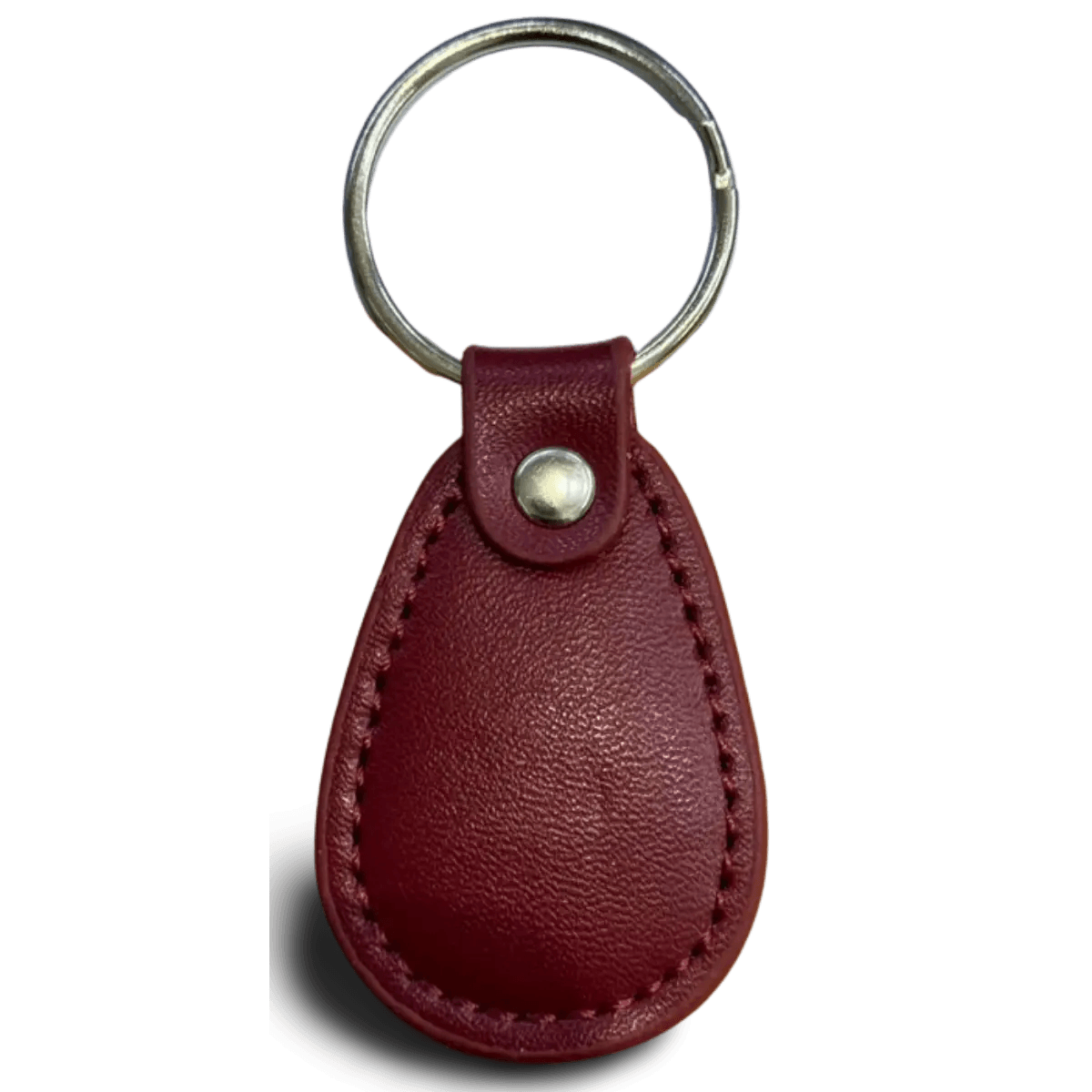 Badge en cuir rouge TAG-CN compatible TAGID