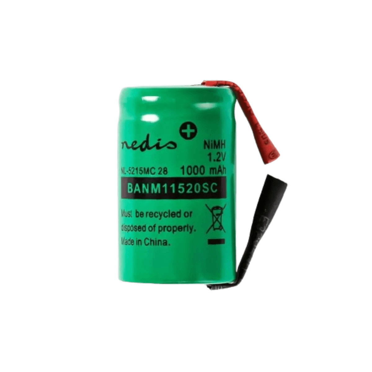 Batterie 1/2A 1.2v 1000mAh NiMh