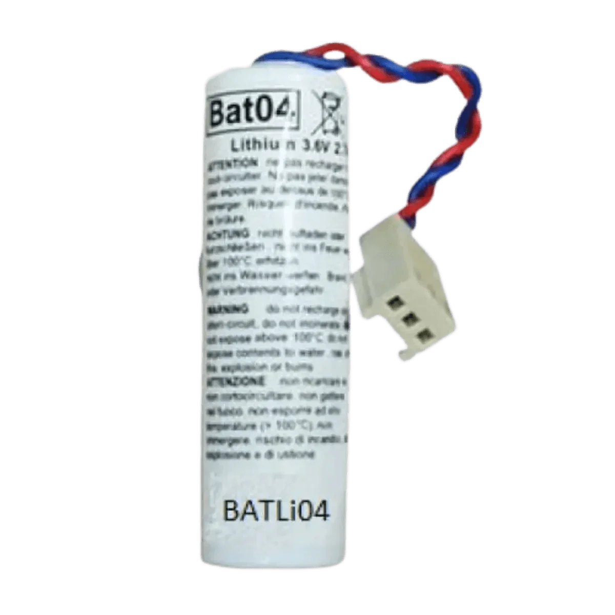 Pile Pour Alarme Daitem BATLI04 – Neuve, Compatible Avec Système De Sécurité, Livrée En Blister