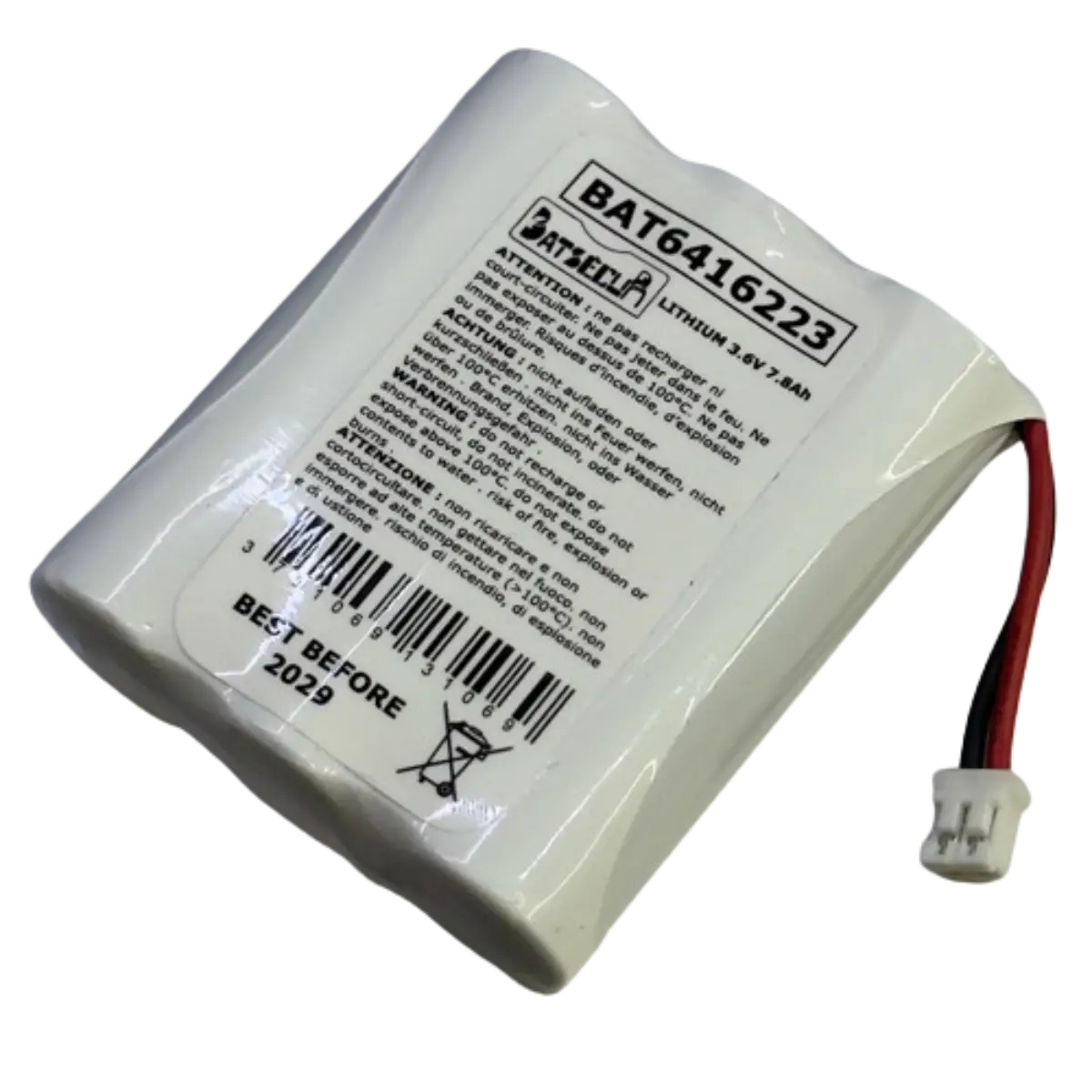 3.6V Lithium battery for Delta Dore Tyxal+ alarm