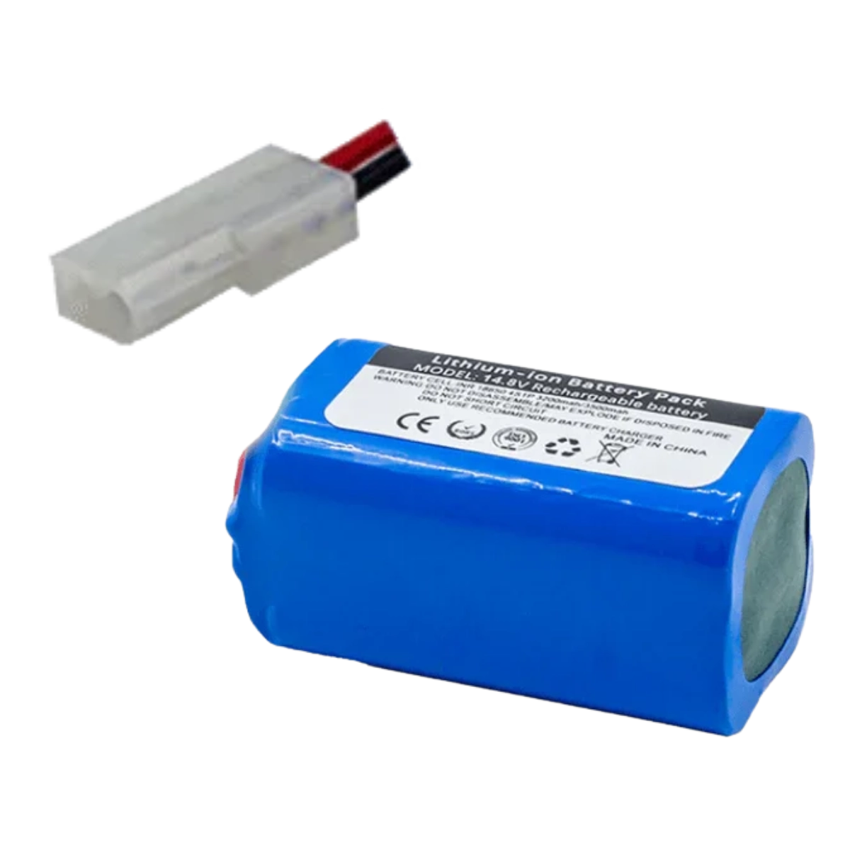 Batterie Lithium 14.8V 14.4v 2600mAh 4S1P pour Aspirateur Robot
