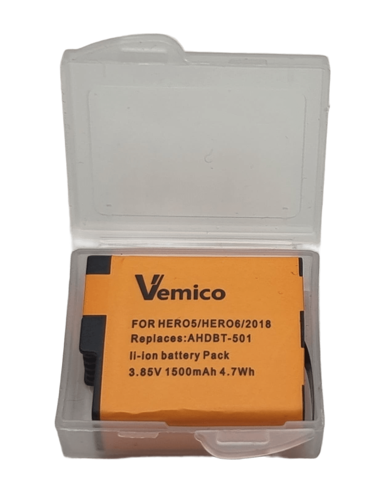 Batterie 3,7V GoPro Hero 5/6/7 Black