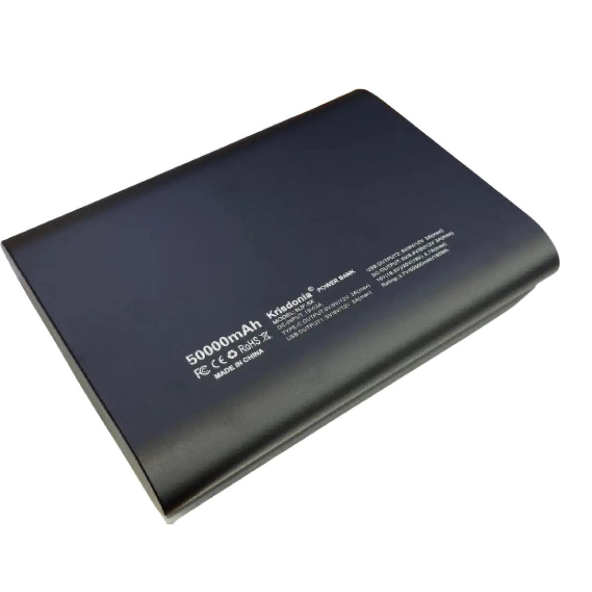 Batterie externe universelle pour PC - 5 à 20V - 50000mAH