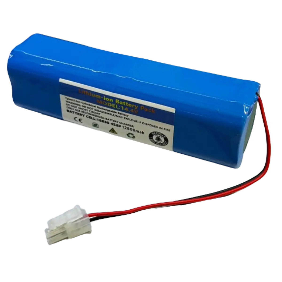 Batterie au lithium 14.4V 9800mAh pour aspirateur