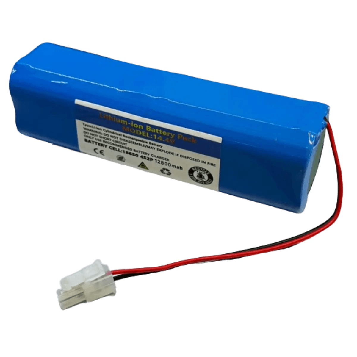 Batterie au lithium 14.4V 9800mAh pour aspirateur