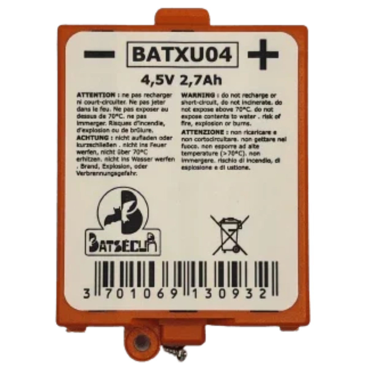 Pile RXU04X Compatible