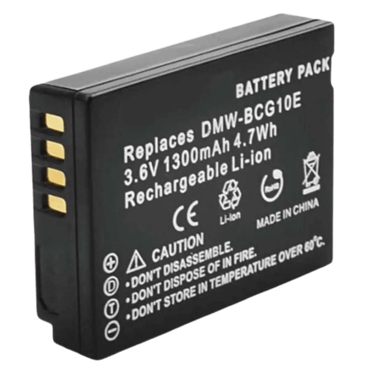 Batterie DMW-BCG10E pour Appareil Photo Panasonic