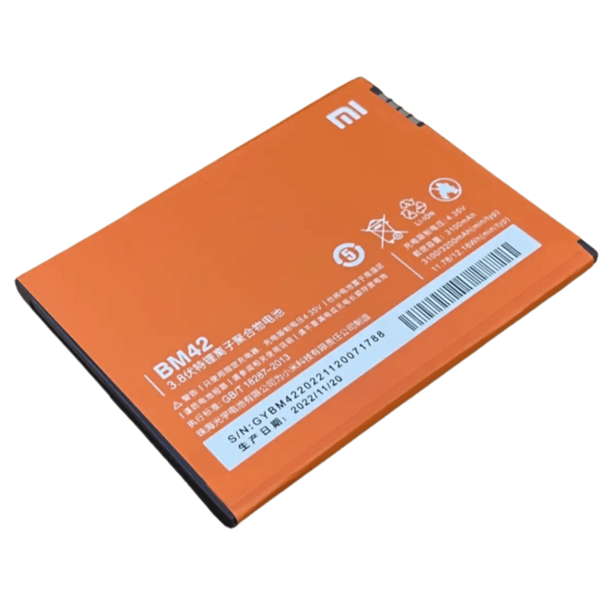 Batterie BM42 d'origine Pour Xiaomi Redmi Note 4G