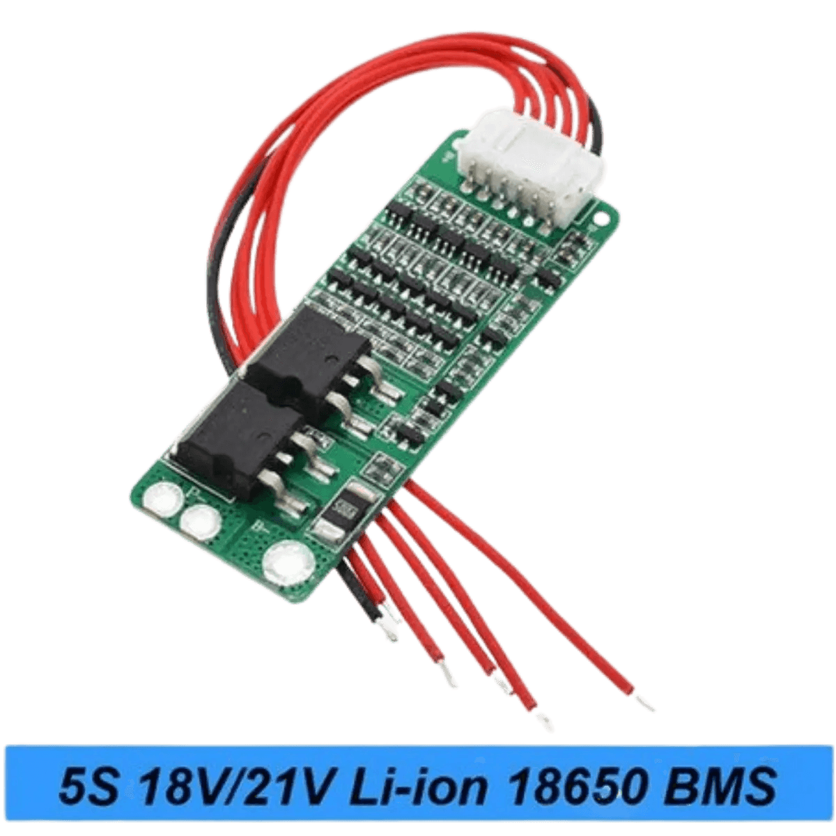 Carte de protection BMS Li-Ion 5S -  18V  15A