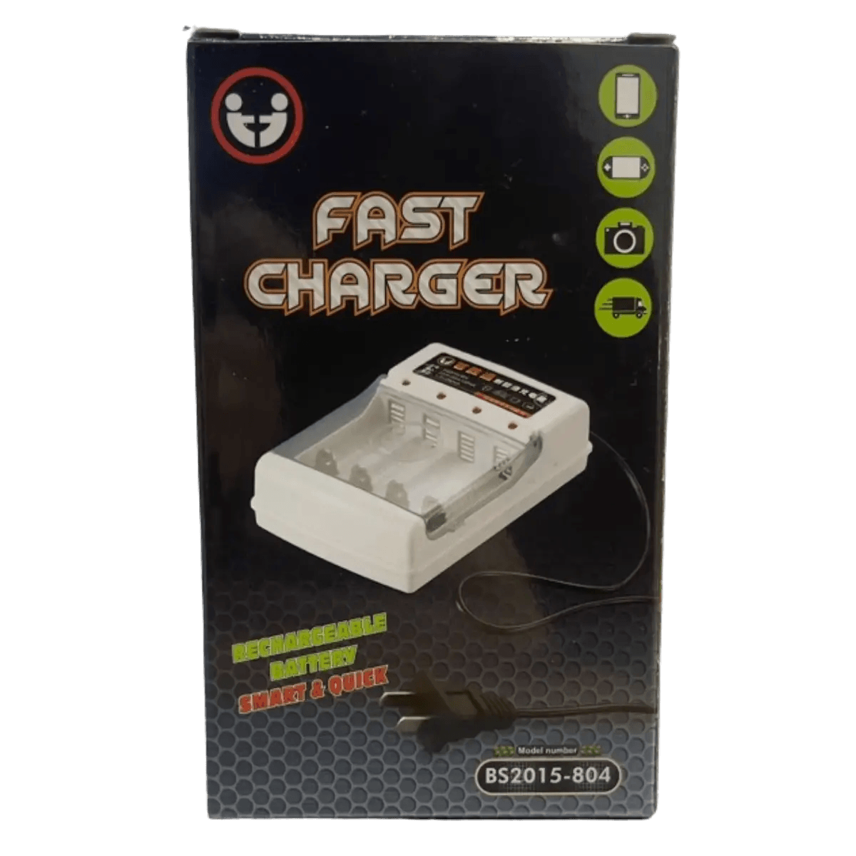 Chargeur pour batteries Ni-Mh et NiCd 1.2V AA et AAA