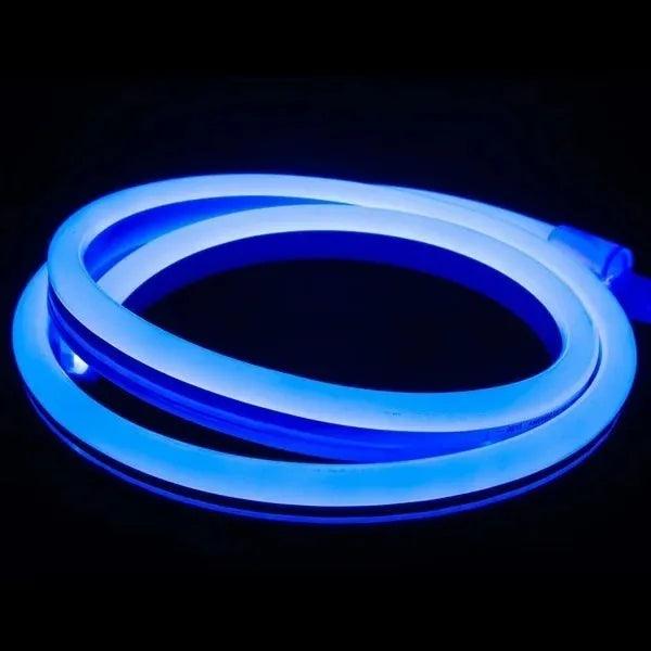 Bande LED néon flexible 12V Bleu 5M Accessoires Energie