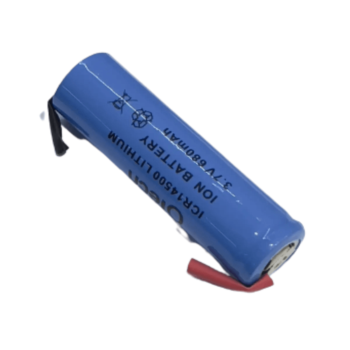 Batterie AA 14500 3,7v 680 mAh Li-ion avec languettes à souder Accessoires Energie
