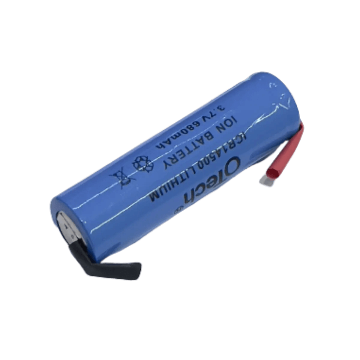 Batterie AA 14500 3,7v 680 mAh Li-ion avec languettes à souder Accessoires Energie