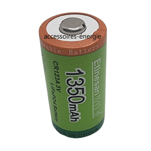 Batterie CR123A 3v Rechargeable Accessoires Energie
