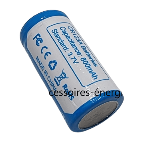 Batterie CR123A Li-ion 3,7v Rechargeable Accessoires Energie