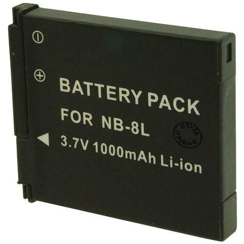 Batterie NB-8L pour appareil photo Canon Accessoires Energie