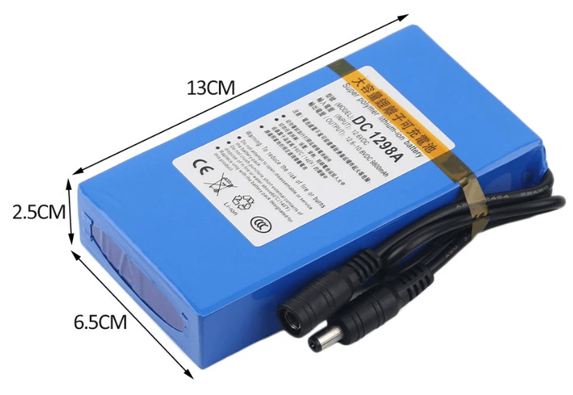 Accessoires Energie - Batterie Rechargeable Pack Li-ion 12v 6800mah