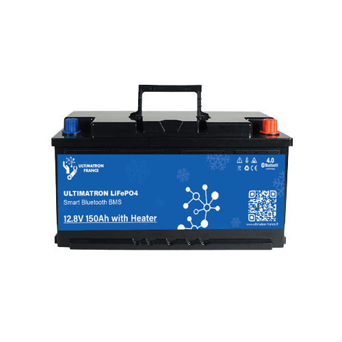 12V 150Ah Lithium LiFePO4 connected battery with ULS series safety hea