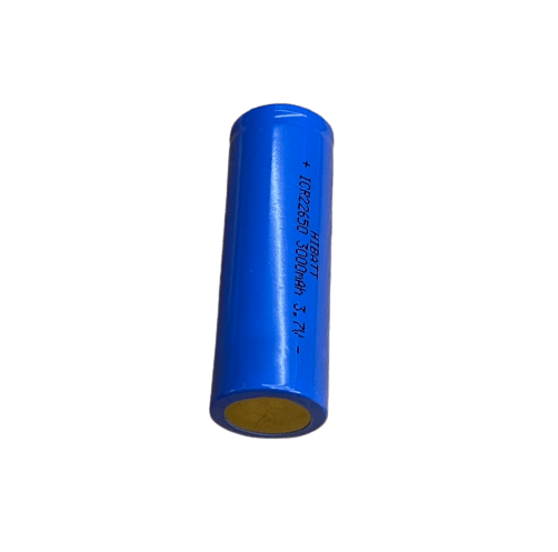 Batterie lithium 22650 3000mAh 3.7V avec pôle positif surélevé Accessoires Energie