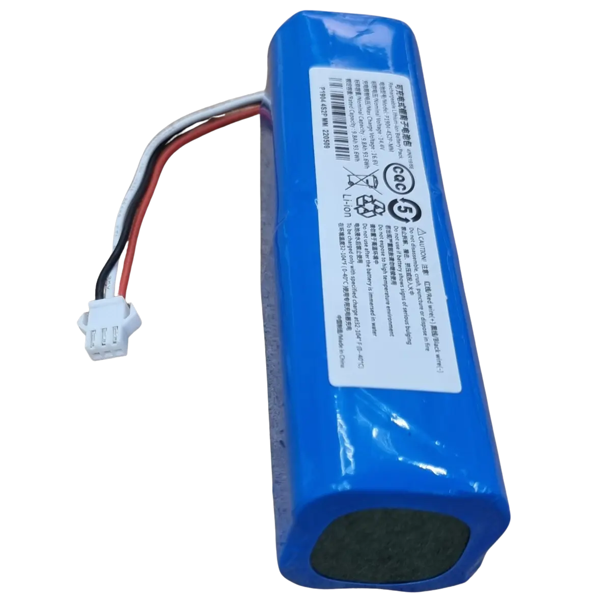 Batterie Li-ion 14.4V 9800mAh aspirateur robot 3 broches