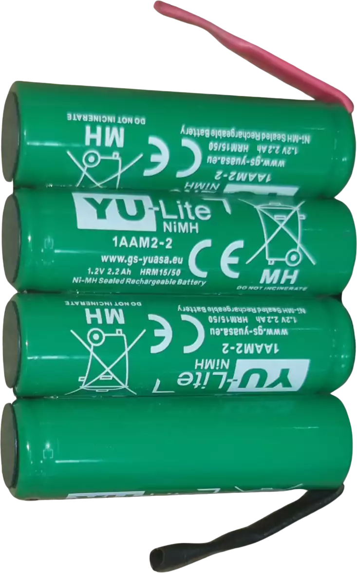 Batterie AA 4.8V montage côte à côte