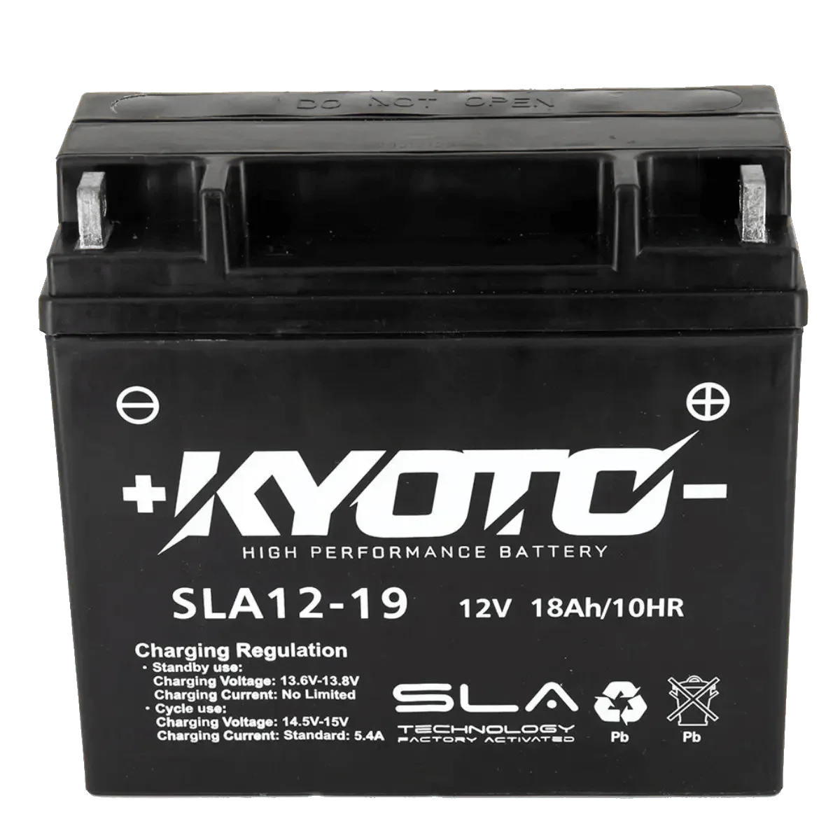 Batterie moto KYOTO SLA12-19 12V 18Ah AGM 250A