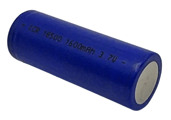 Bornes positive et négative batterie Li-ion 18500