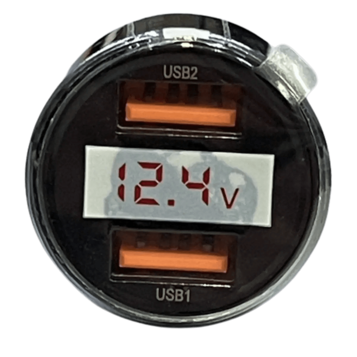 Chargeur allume cigare 12-24V voiture 45W 2x USB affichage LED - Accessoires Energie