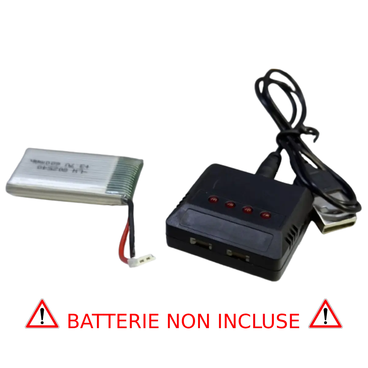 Chargeur de batterie LiPo pour véhicules RC, Quadricoptère KY601S, H11D, H11C, 903048