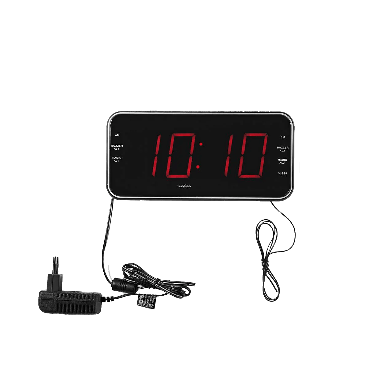 Radio Reveil FM avec alarme numérique prise USB