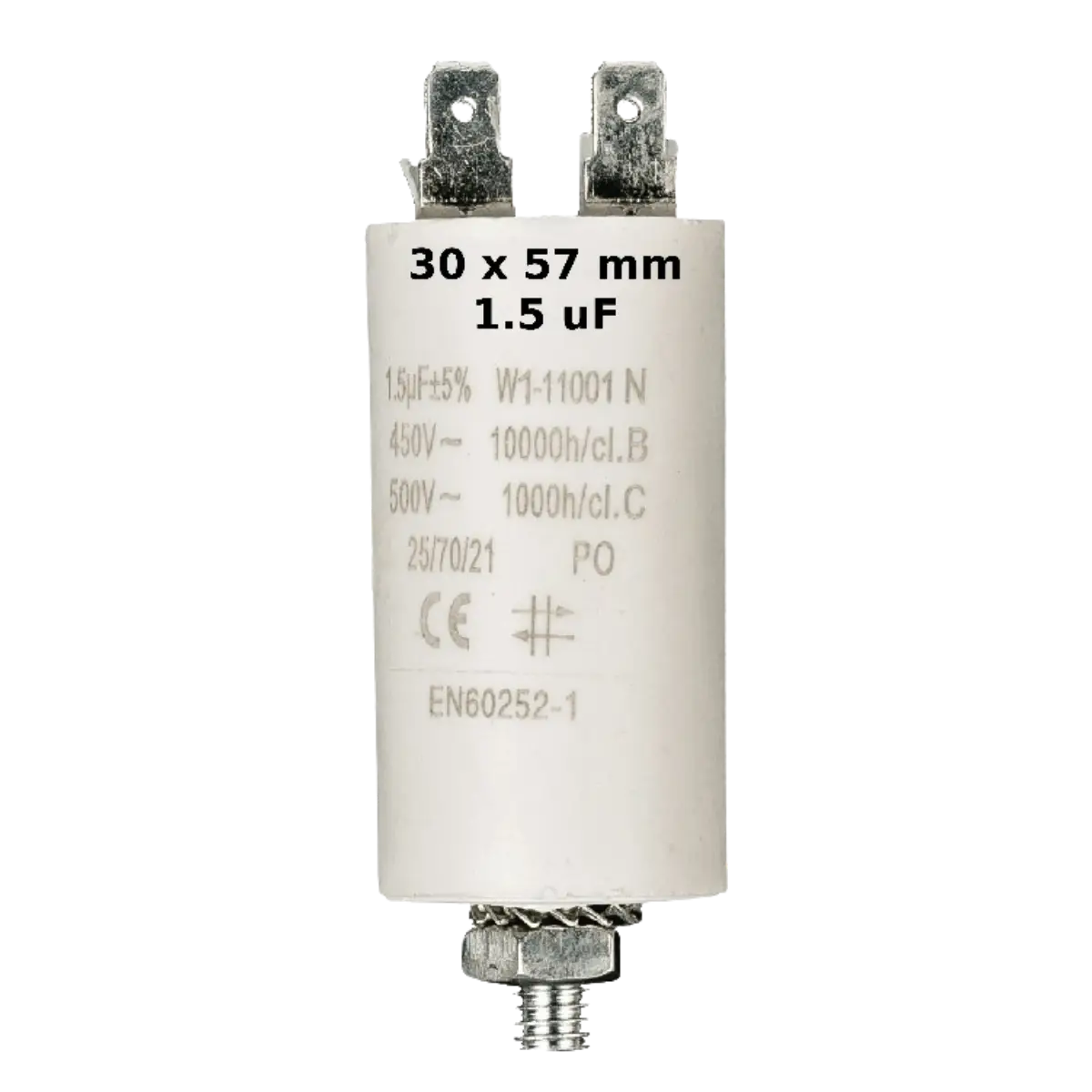 Condensateurs 450V de 1uF à 60 uF