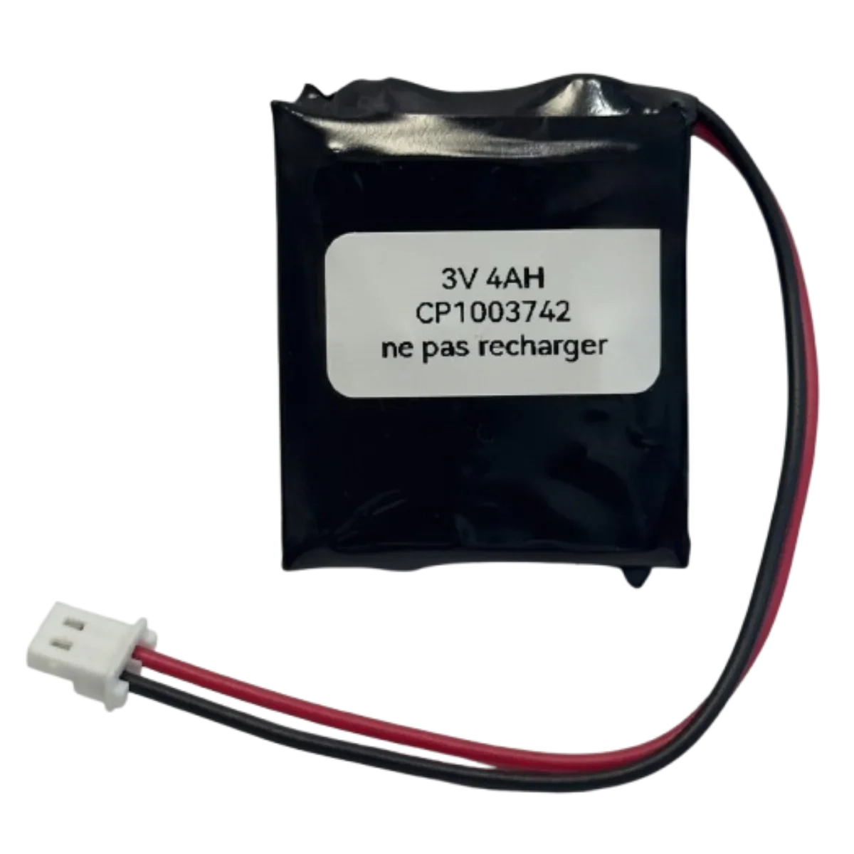 Pile Lithium 3V 4000mAh (4Ah) Li-MnO2 – Cardin ZRA3.0-3.8-W / CP1003742