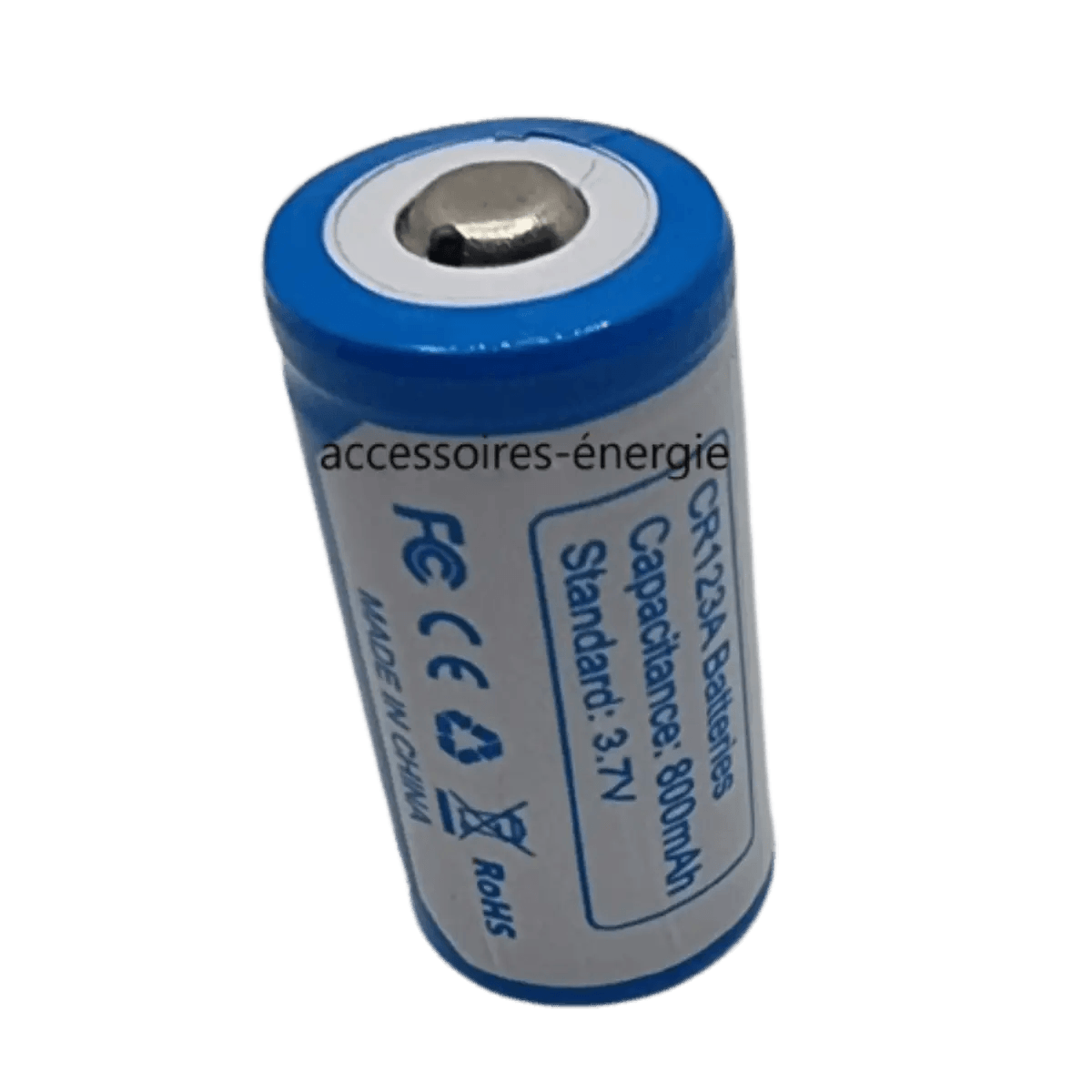 Batterie CR123A Li-ion 3,7v Rechargeable - Accessoires Energie