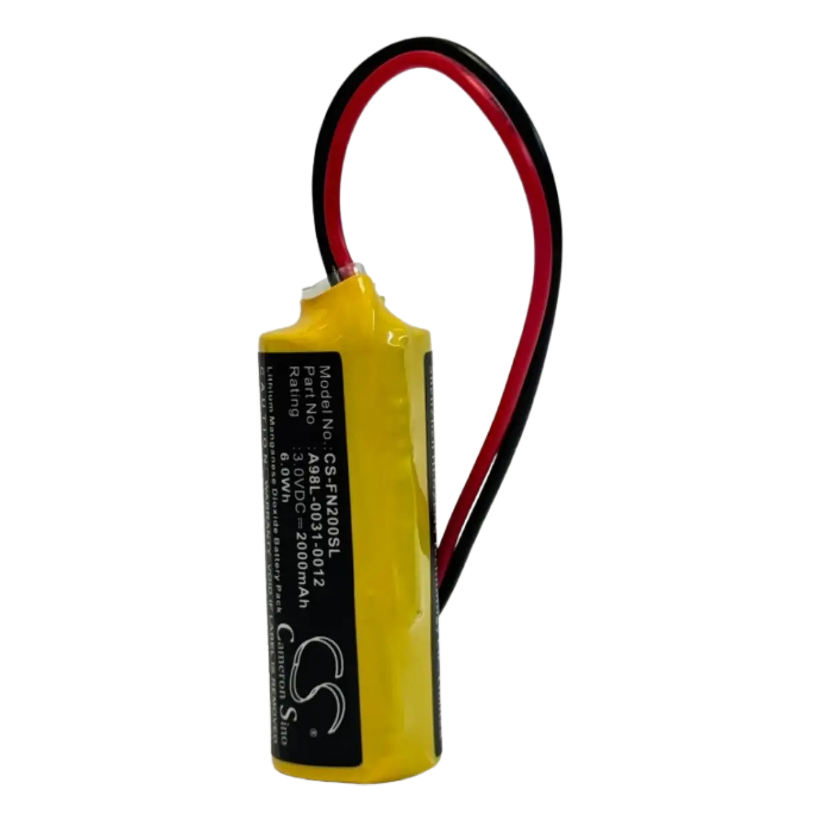 Batterie Li-ion 17450 3V 2400mAh pour Fanuc