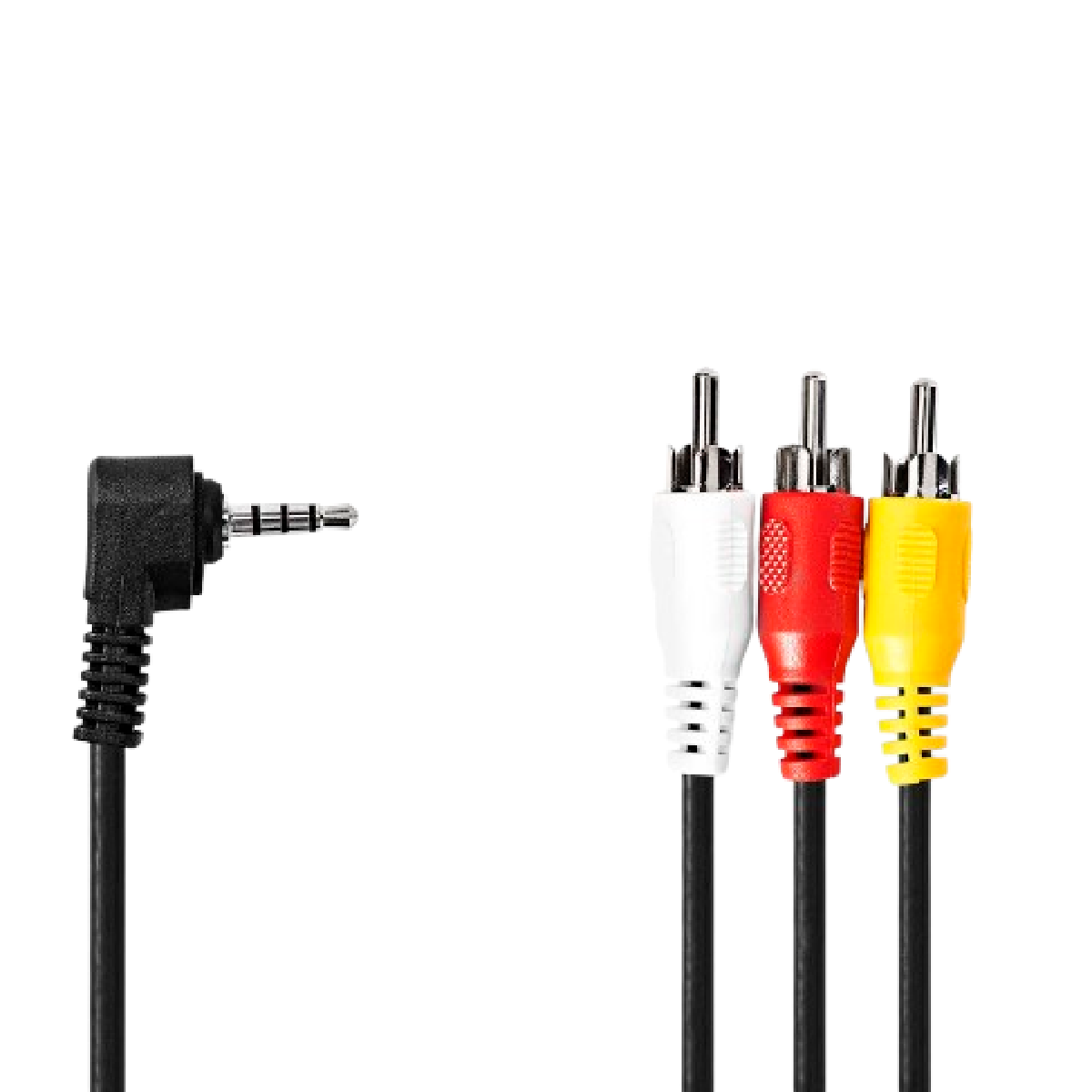 Câble Audio Vidéo Jack 3,5 mm 4 Broches vers 3 RCA Mâles – 2 m