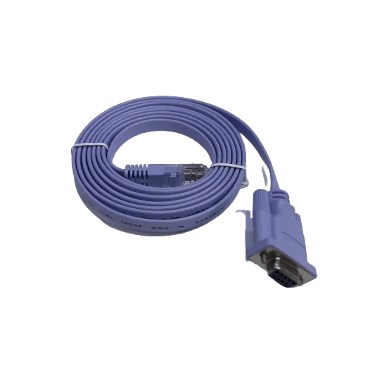 Cable Console Reseau Câble console RJ45 vers DB9 pour routeur Cisco