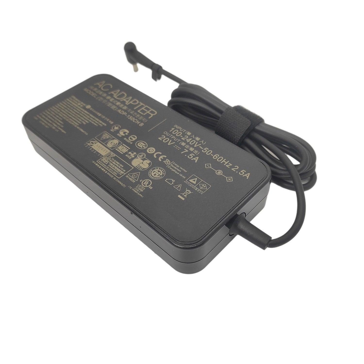 Chargeur pour Ordinateur Asus Rog Gaming 20v 7,5A 150W, 4.5 x 3.0mm Accessoires Energie