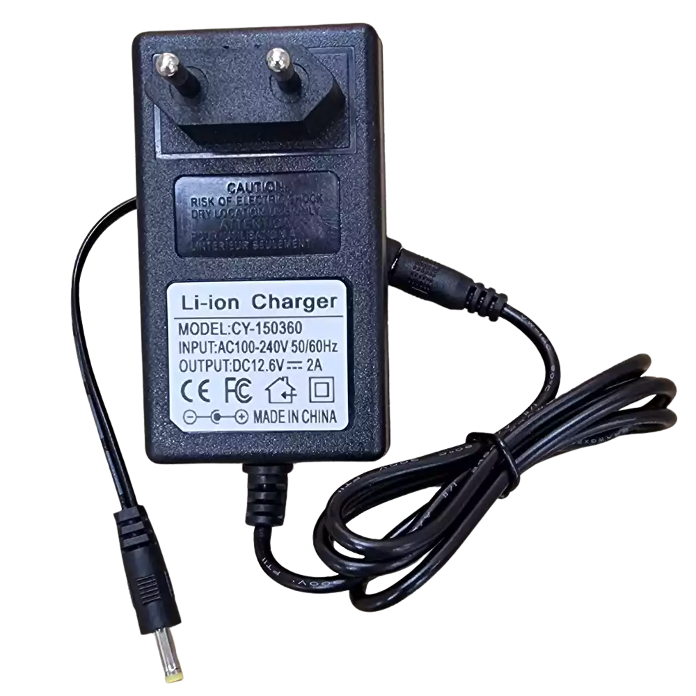 Chargeur soudeuse fibre HTECH 12.6V 2A Li-ion
