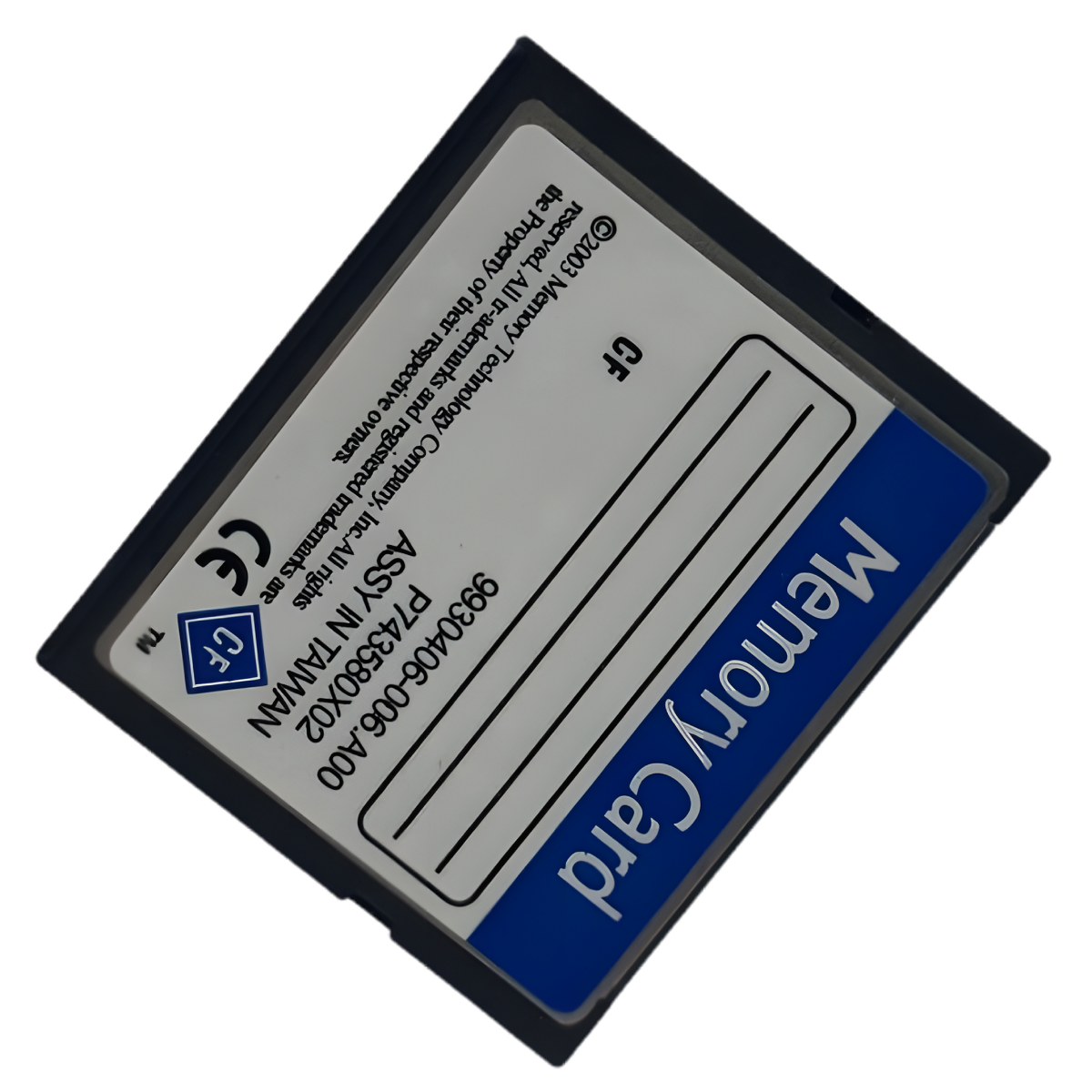 Carte mémoire Compact Flash 2Gb