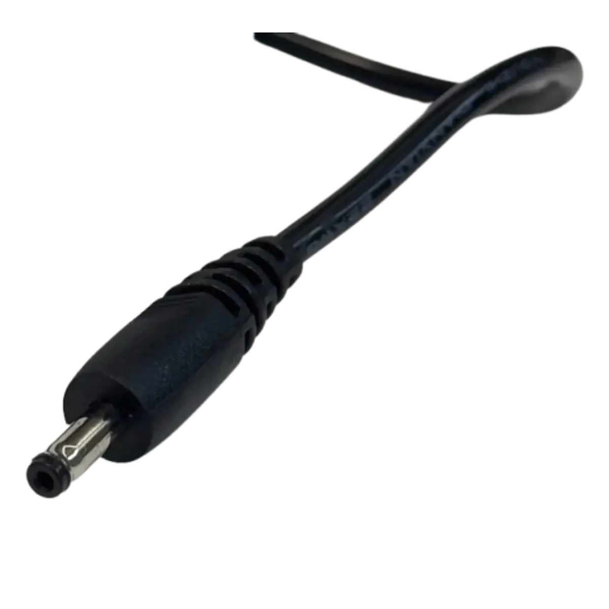 Jack DC 3.5 x 1.35 mm – gros plan du connecteur de sortie