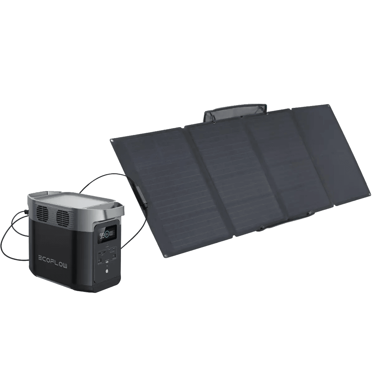 Station électrique 1024Wh Delta 2 + Panneau solaire portable 400W - Accessoires Energie