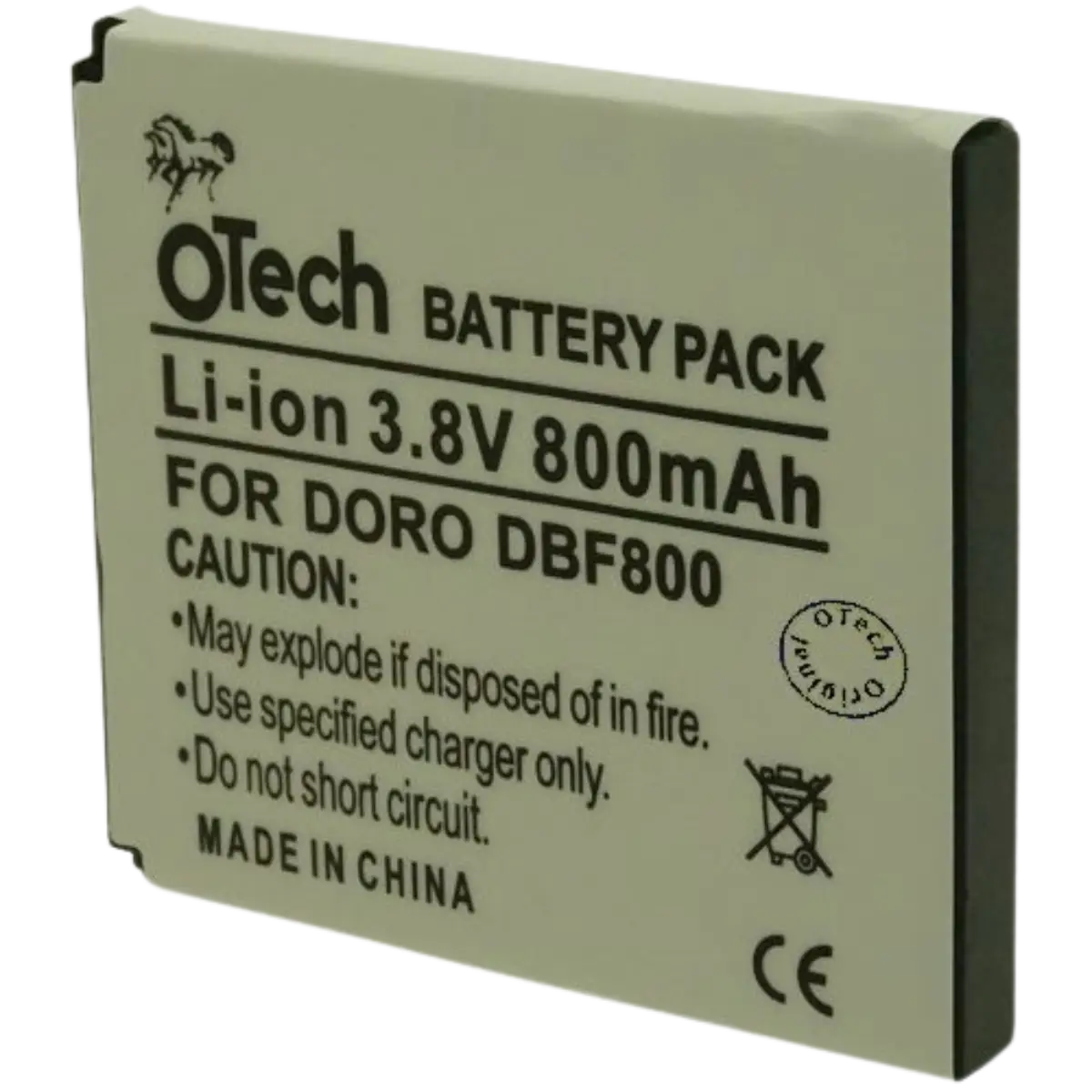 Batterie compatible pour Doro Phoneeasy Shell01