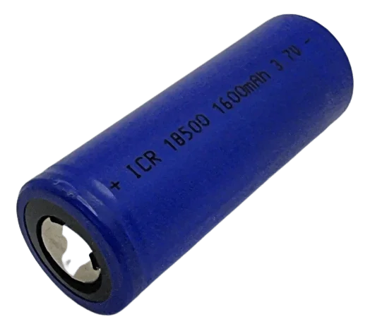 Dimensions batterie 18500 environ 18 x 50 mm