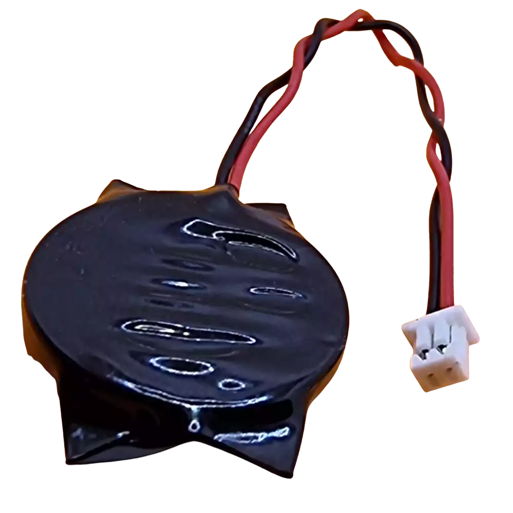 Batterie CR2032 CMOS 3V 220mAh avec connecteur 2 broches