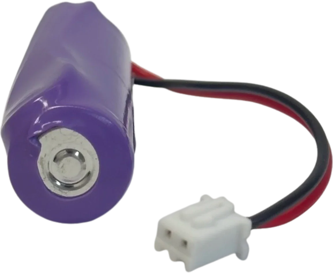 Pile Lithium AA ER14505 3.6V avec connecteur – Compatible capteur piscine Blueriiot Accessoires Energie