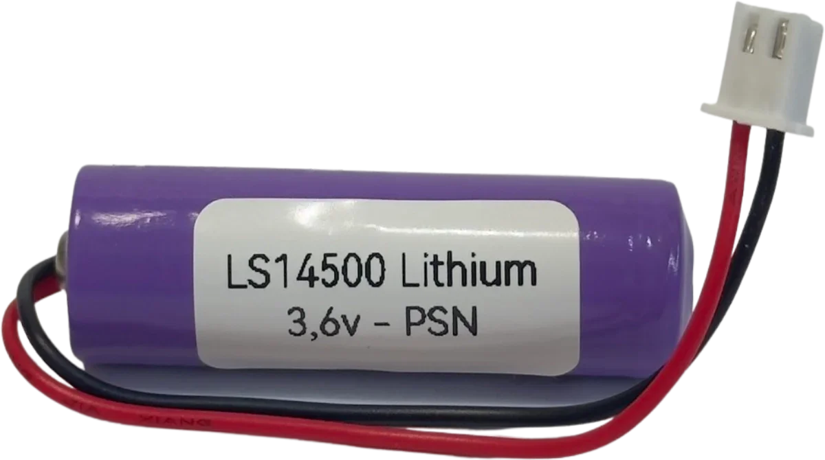 Pile Lithium AA ER14505 3.6V avec connecteur – Compatible capteur piscine Blueriiot Accessoires Energie